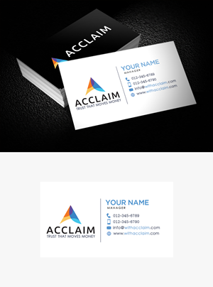 Visitenkarten-Design von James S. für Acclaim | Design: #36725159