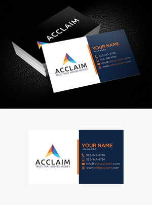 Visitenkarten-Design von James S. für Acclaim | Design: #36725161