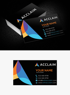 Visitenkarten-Design von James S. für Acclaim | Design: #36725162