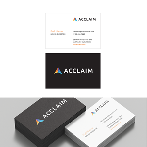 Visitenkarten-Design von biaggong für Acclaim | Design: #36725332