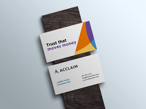 Visitenkarten-Design von HYPdesign für Acclaim | Design: #36730480