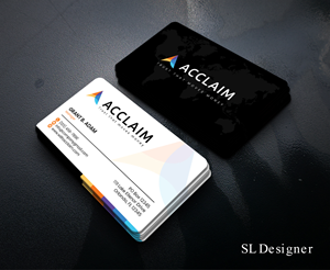 Visitenkarten-Design von SL Designer für Acclaim | Design: #36734672