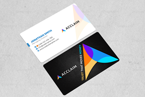 Visitenkarten-Design von rainbowmagic2017 für Acclaim | Design: #36726653
