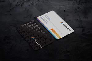 Visitenkarten-Design von creativziner für Acclaim | Design: #36735831