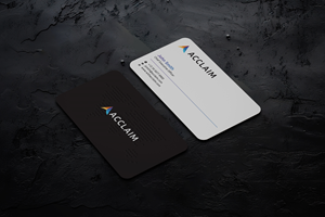 Visitenkarten-Design von creativziner für Acclaim | Design: #36736379