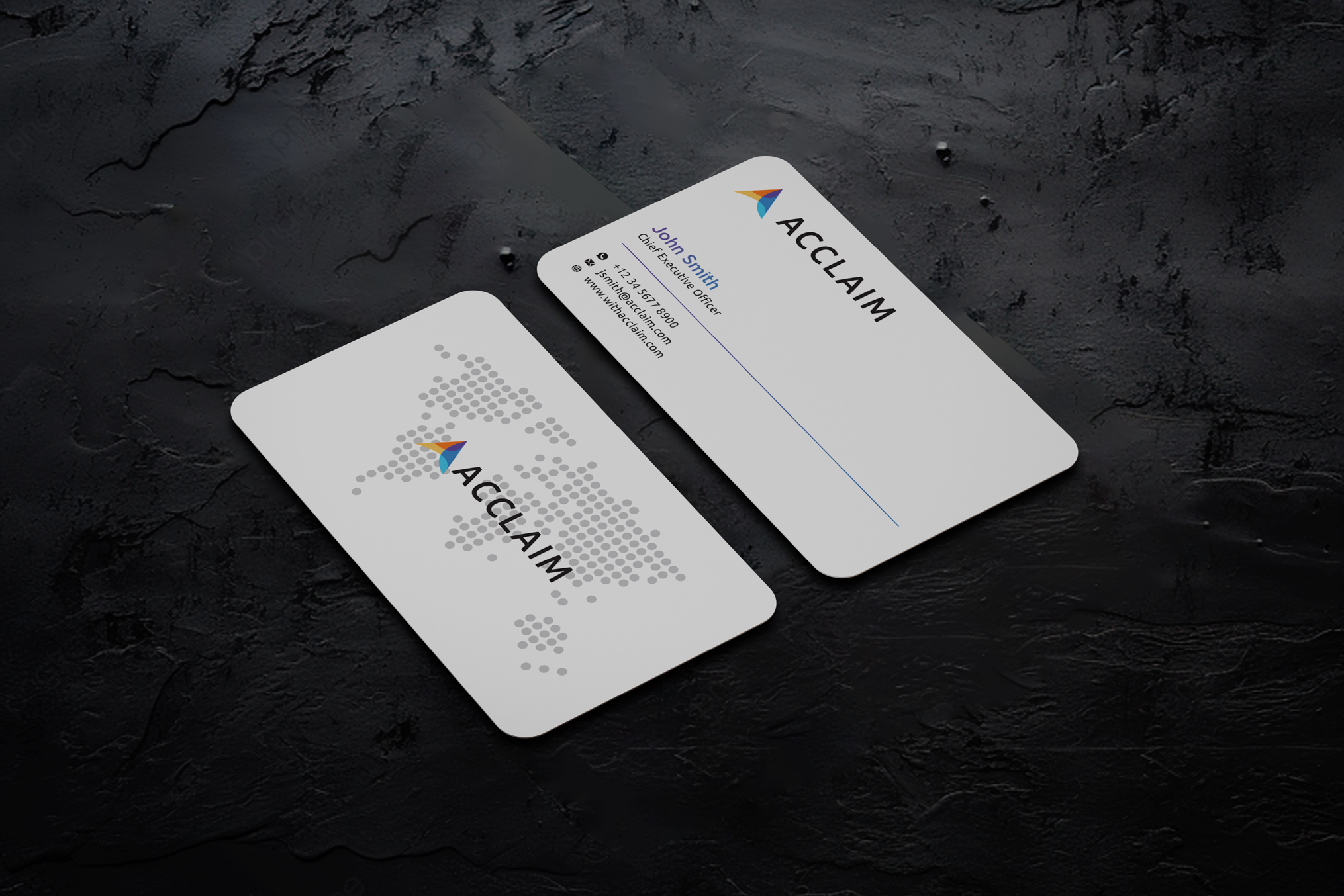 Visitenkarten-Design von creativziner für Acclaim | Design #36736380