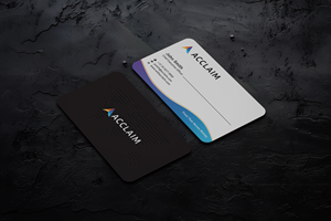 Visitenkarten-Design von creativziner für Acclaim | Design: #36736386