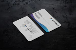 Visitenkarten-Design von creativziner für Acclaim | Design: #36736397