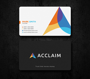 Design de Carte de Visite par Uttom 2 pour Acclaim | Design : #36726705