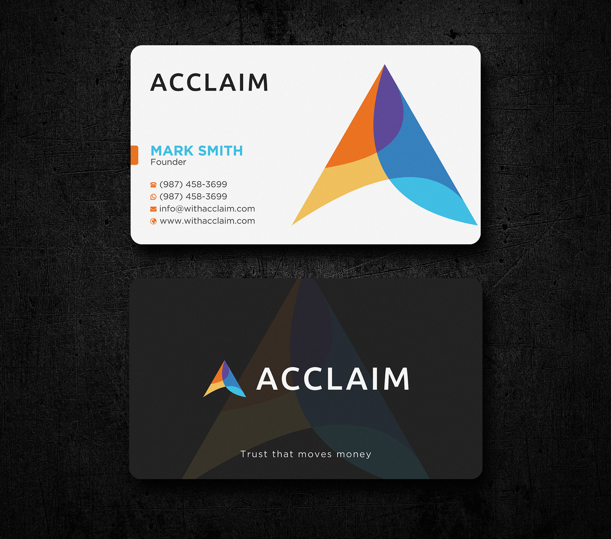 Design de Carte de Visite par Uttom 2 pour Acclaim | Design #36726706