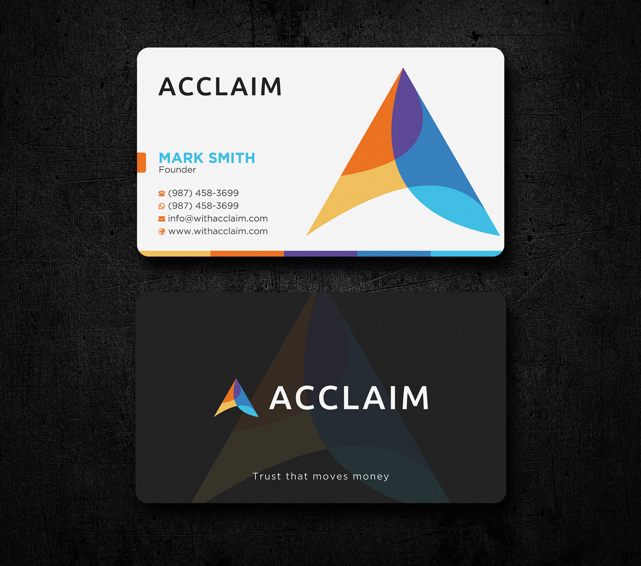 Design de Carte de Visite par Uttom 2 pour Acclaim | Design #36727893