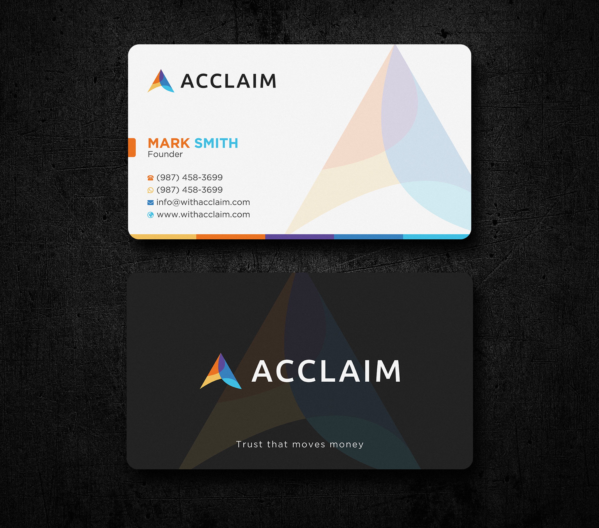 Design de Carte de Visite par Uttom 2 pour Acclaim | Design #36727894