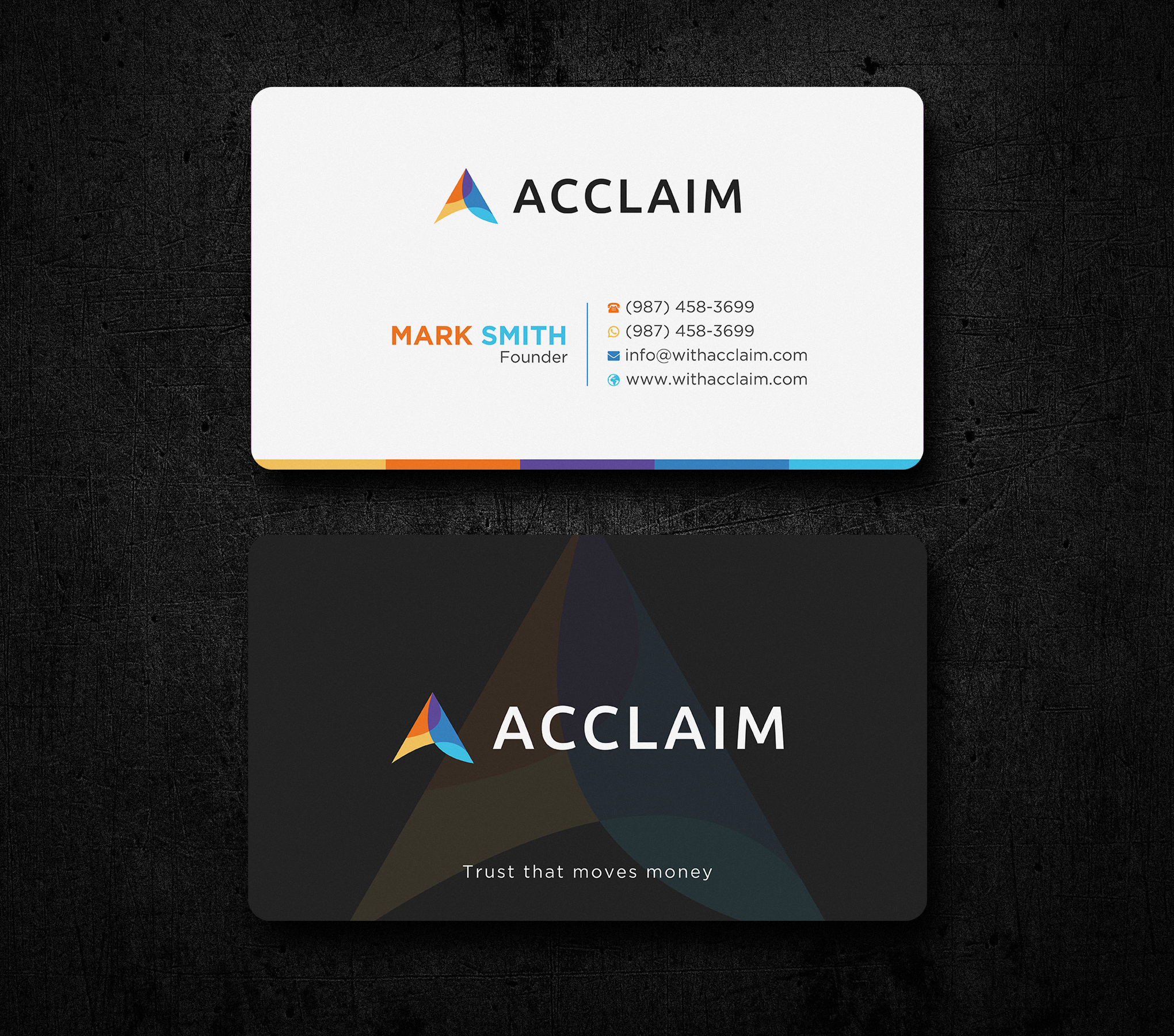 Design de Carte de Visite par Uttom 2 pour Acclaim | Design #36727897