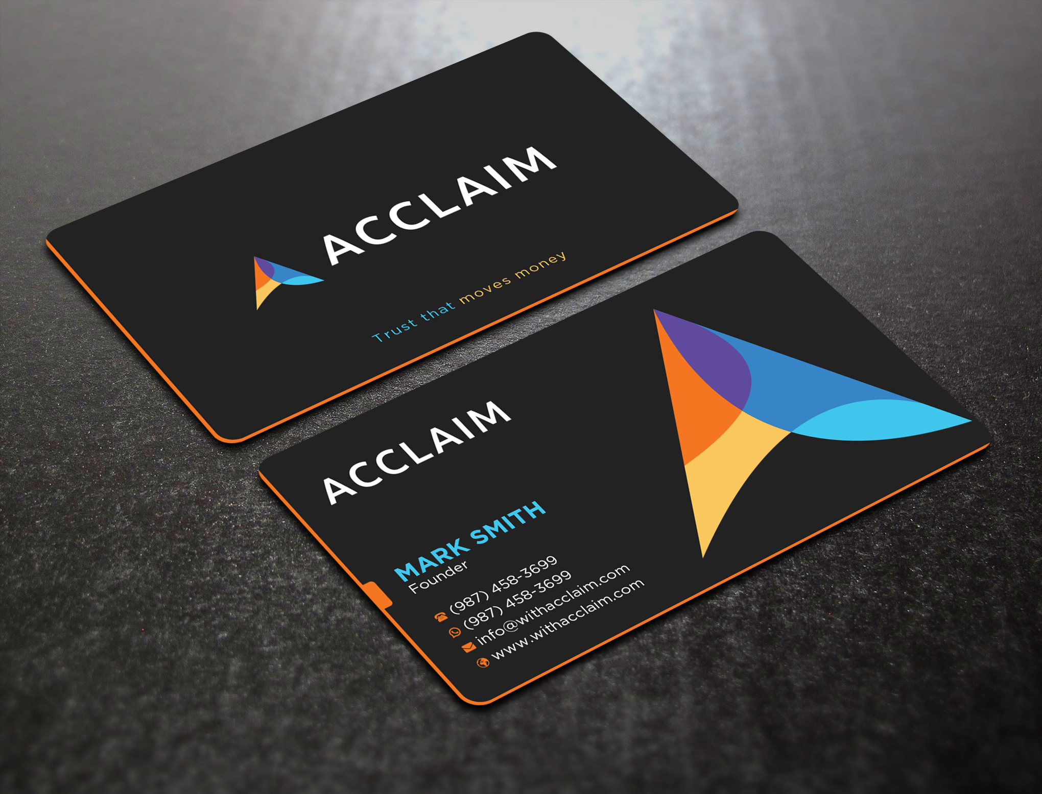 Design de Carte de Visite par Uttom 2 pour Acclaim | Design #36729164