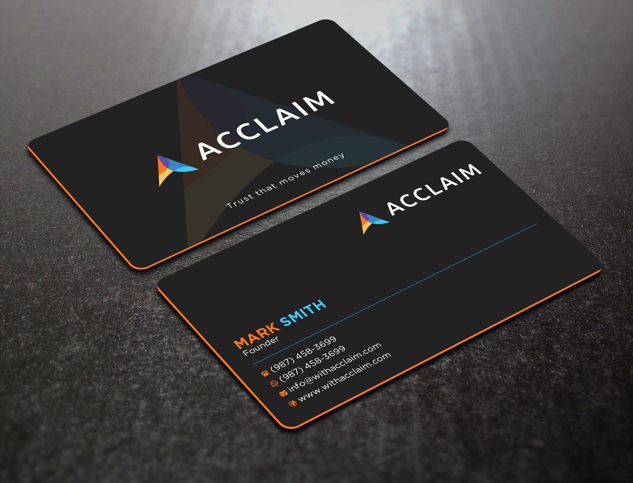 Design de Carte de Visite par Uttom 2 pour Acclaim | Design #36729166