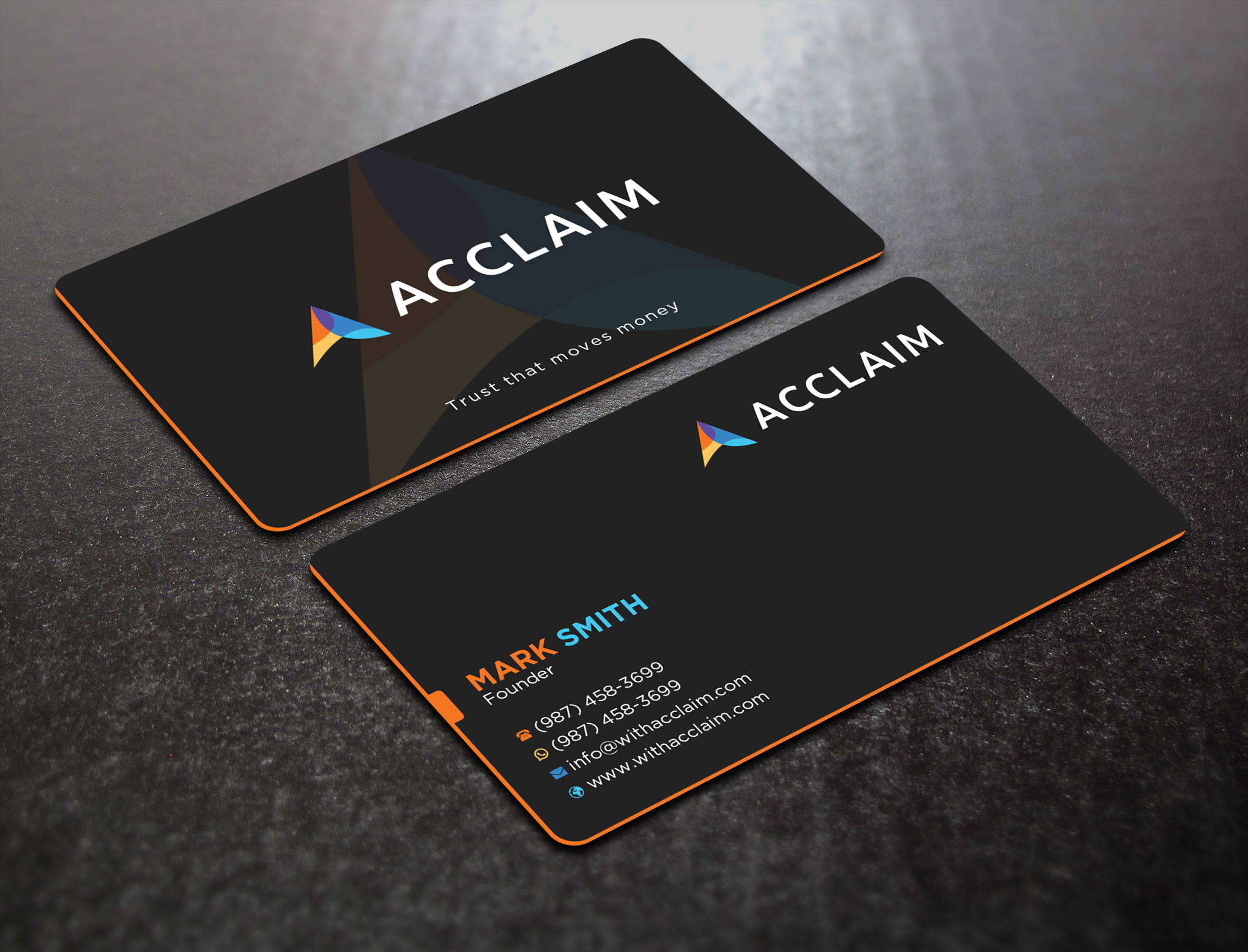 Design de Carte de Visite par Uttom 2 pour Acclaim | Design #36729168