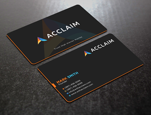 Design de Carte de Visite par Uttom 2 pour Acclaim | Design : #36729168