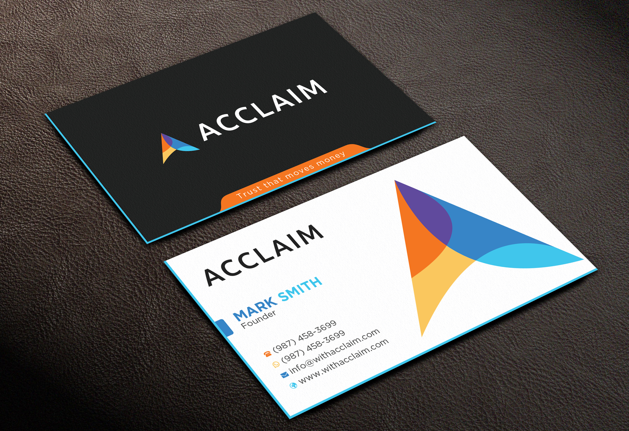 Design de Carte de Visite par Uttom 2 pour Acclaim | Design #36730038