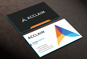 Design de Carte de Visite par Uttom 2 pour Acclaim | Design : #36730038