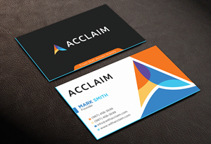 Design de Carte de Visite par Uttom 2 pour Acclaim | Design : #36730039