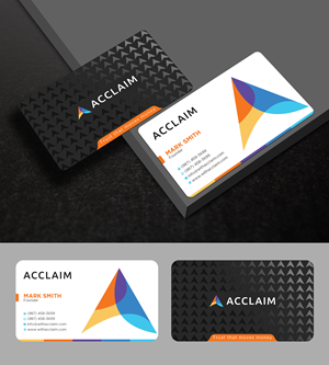 Design de Carte de Visite par Uttom 2 pour Acclaim | Design : #36735665