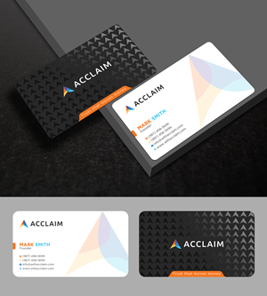 Design de Carte de Visite par Uttom 2 pour Acclaim | Design : #36735667