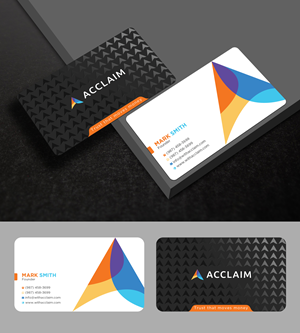 Design de Carte de Visite par Uttom 2 pour Acclaim | Design : #36735669