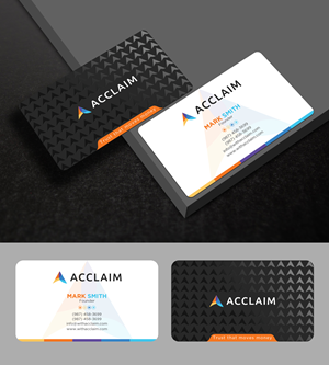 Design de Carte de Visite par Uttom 2 pour Acclaim | Design : #36735674