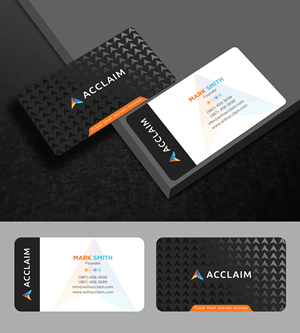 Design de Carte de Visite par Uttom 2 pour Acclaim | Design : #36735678