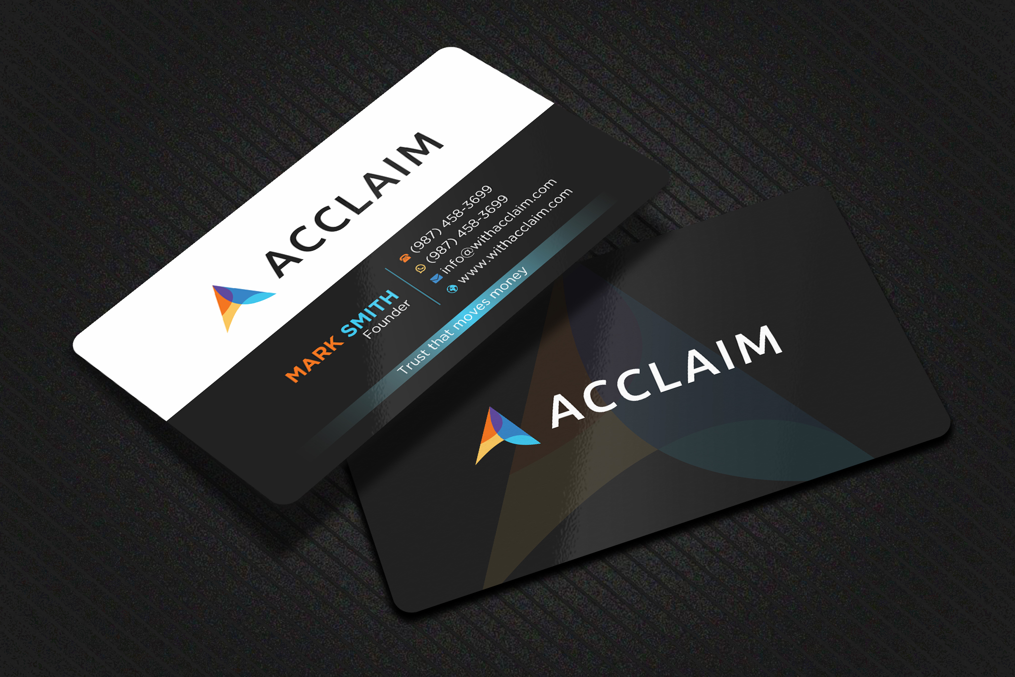 Visitenkarten-Design von Uttom 2 für Acclaim | Design #36738487
