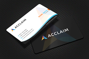 Visitenkarten-Design von Uttom 2 für Acclaim | Design: #36738488