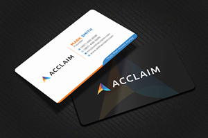 Visitenkarten-Design von Uttom 2 für Acclaim | Design: #36738490