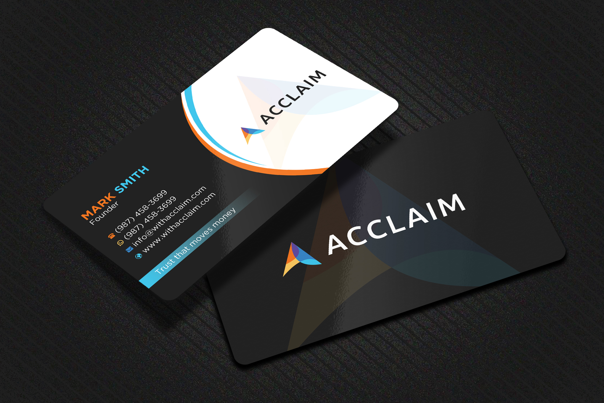 Visitenkarten-Design von Uttom 2 für Acclaim | Design #36738491