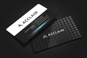 Visitenkarten-Design von Uttom 2 für Acclaim | Design: #36738557