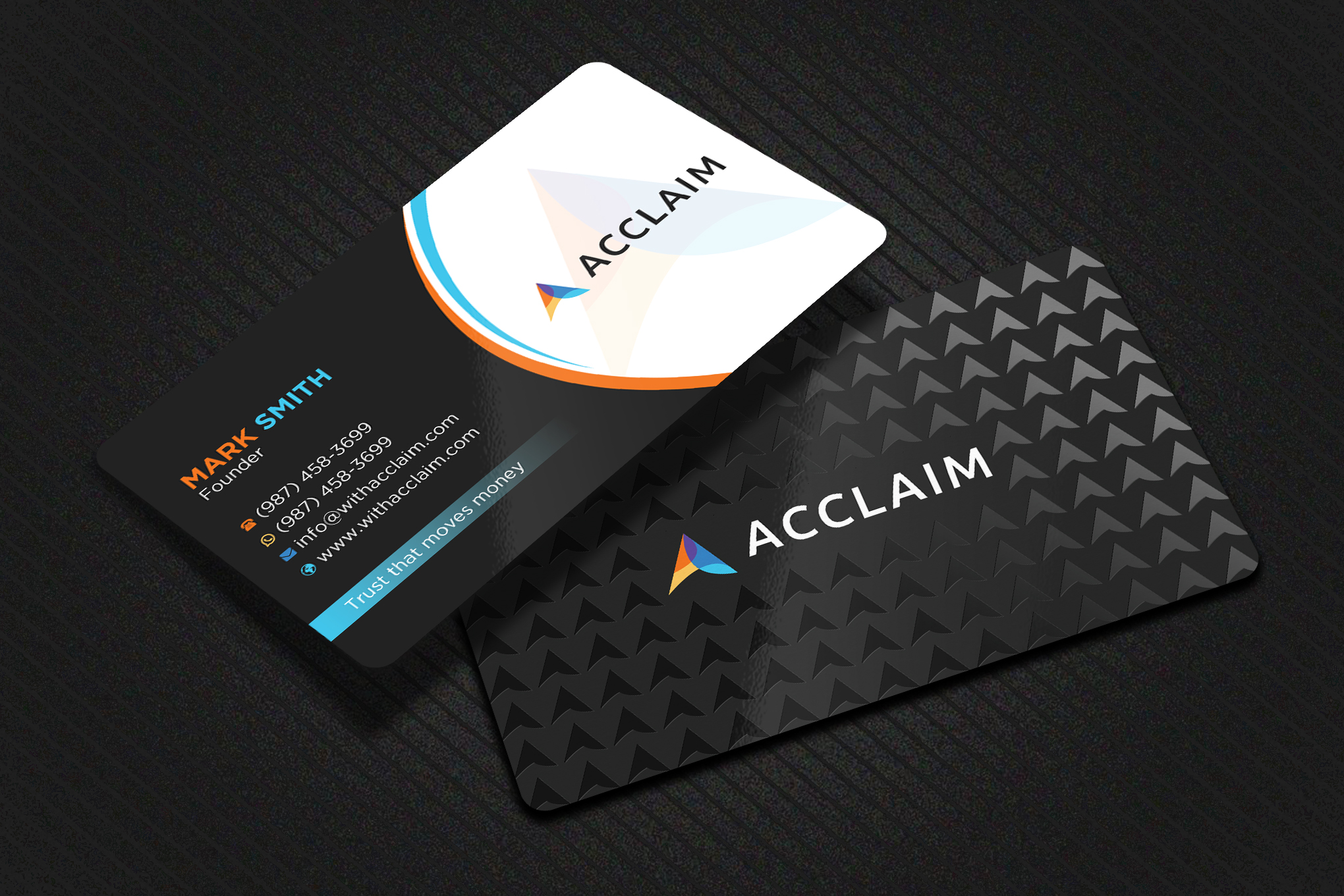 Visitenkarten-Design von Uttom 2 für Acclaim | Design #36738558