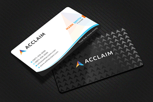 Visitenkarten-Design von Uttom 2 für Acclaim | Design: #36738559