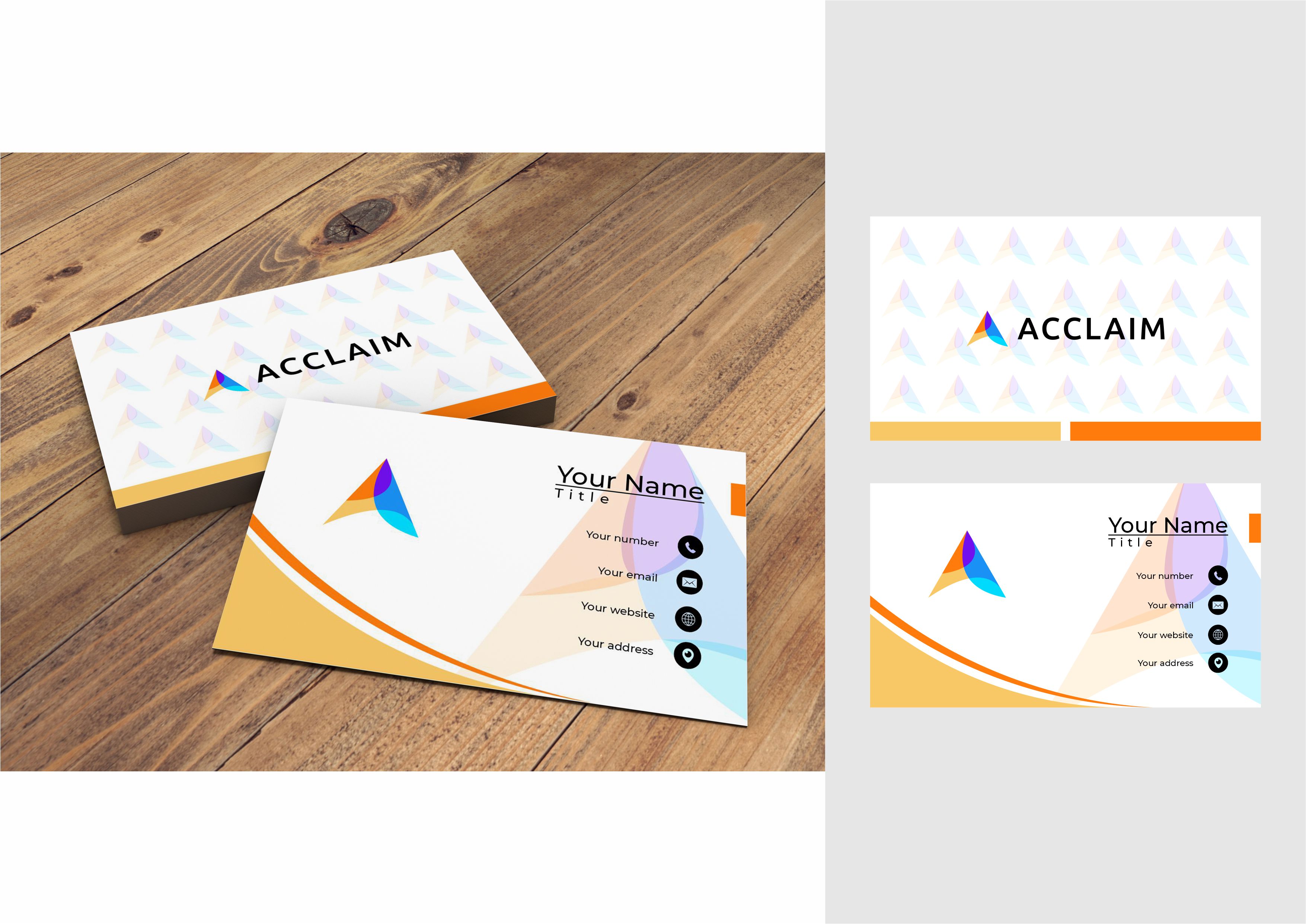 Business Card Design by Septian Yossi for Acclaim | Design #36733276