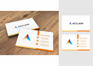 Visitenkarten-Design von Septian Yossi für Acclaim | Design: #36733279