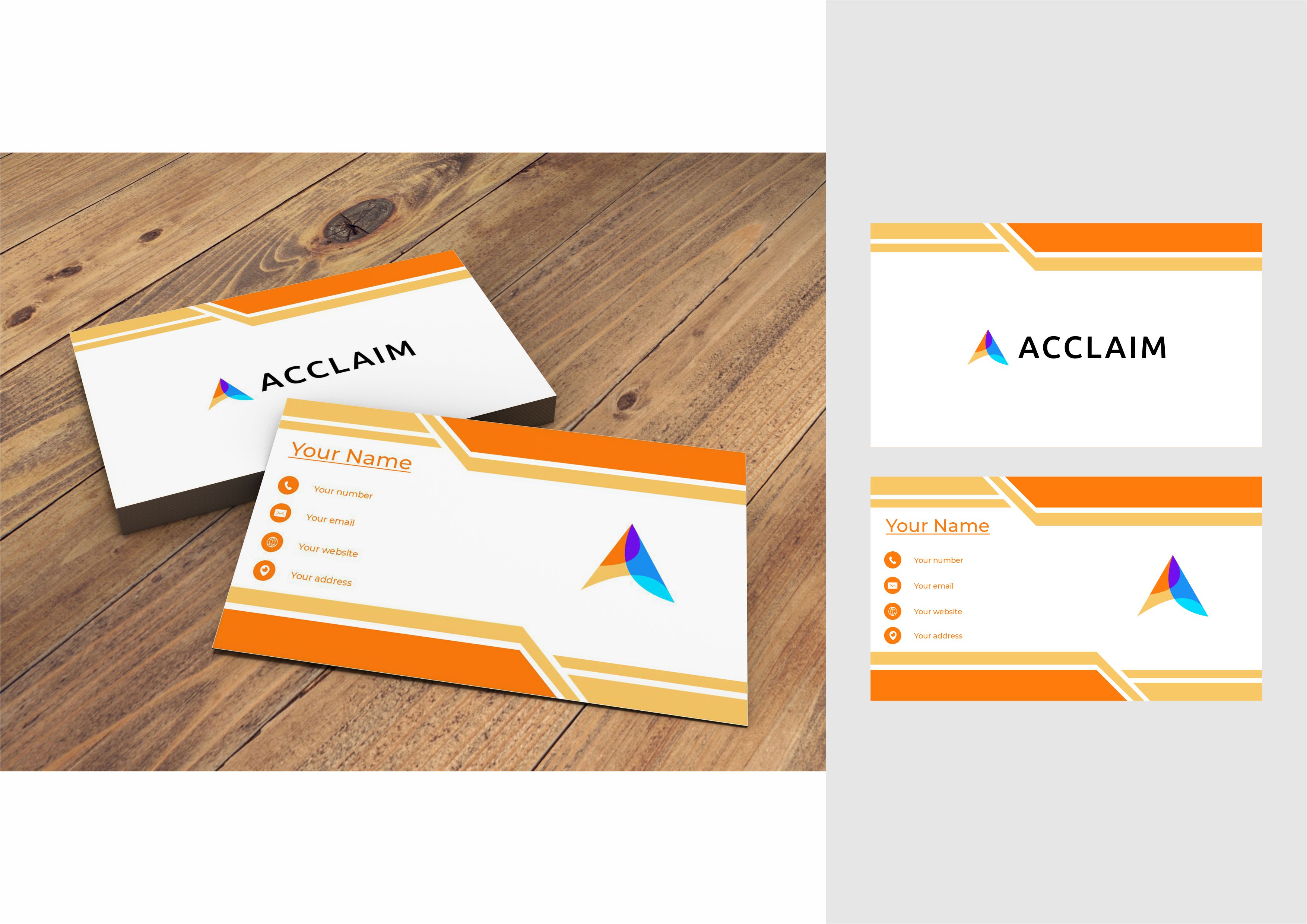 Visitenkarten-Design von Septian Yossi für Acclaim | Design #36733281