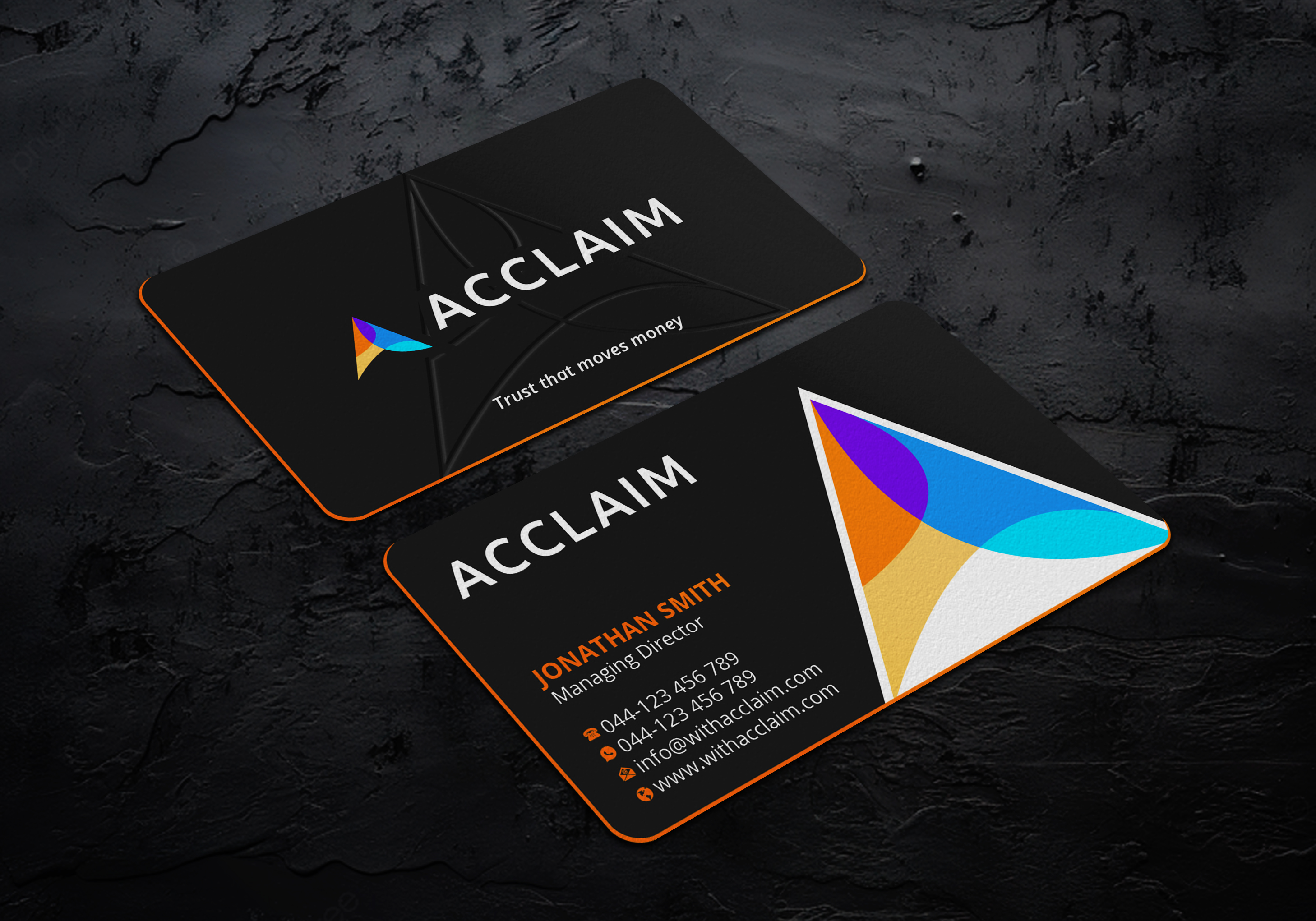 Business Card Design by Imagine design000 for Acclaim | Design #36726831