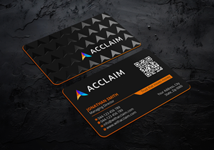 Design de Carte de Visite par Imagine design000 pour Acclaim | Design : #36726833