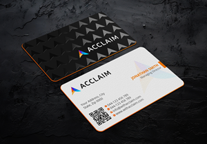 Design de Carte de Visite par Imagine design000 pour Acclaim | Design : #36726834