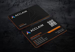 Design de Carte de Visite par Imagine design000 pour Acclaim | Design : #36726837