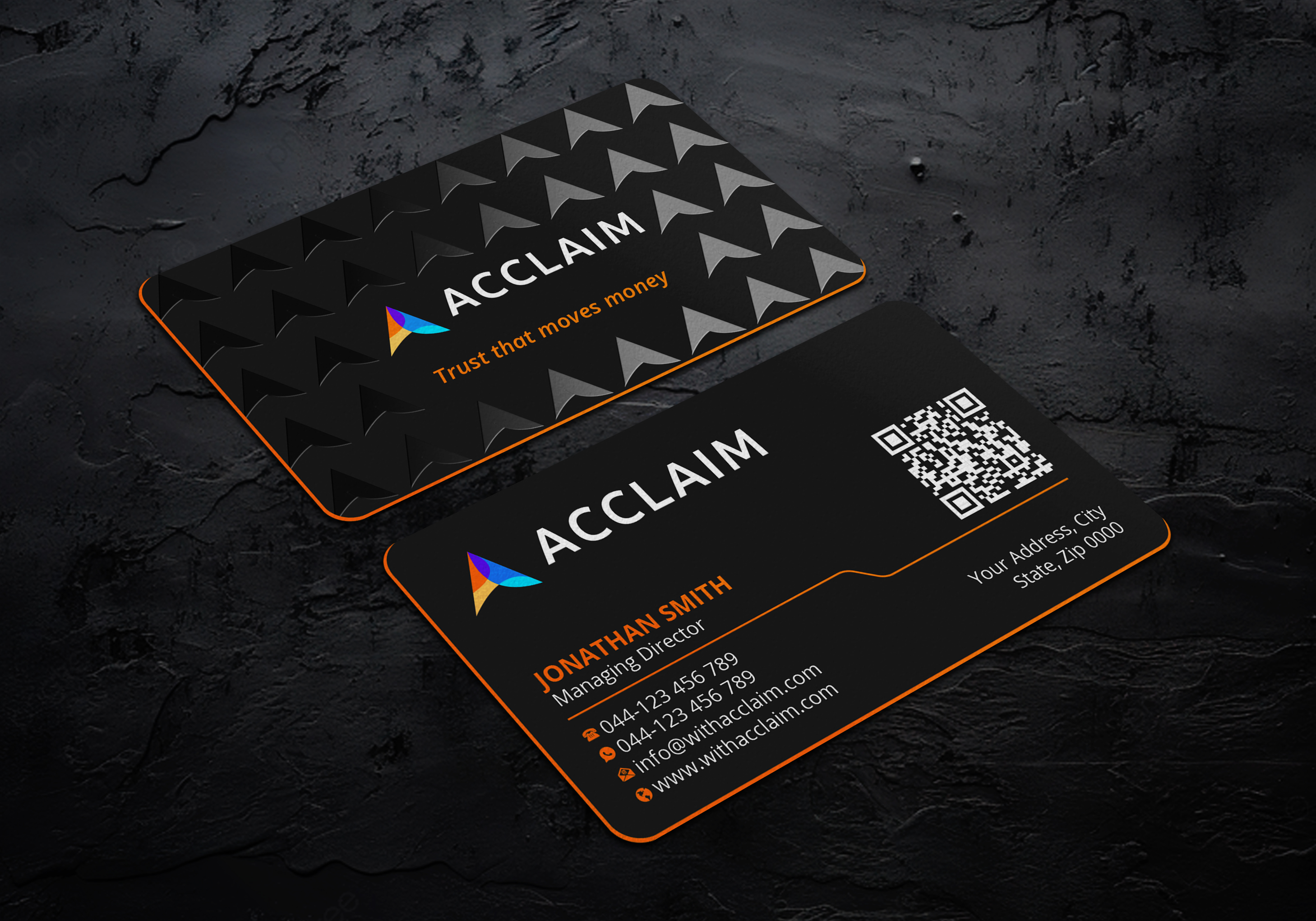 Design de Carte de Visite par Imagine design000 pour Acclaim | Design #36726838