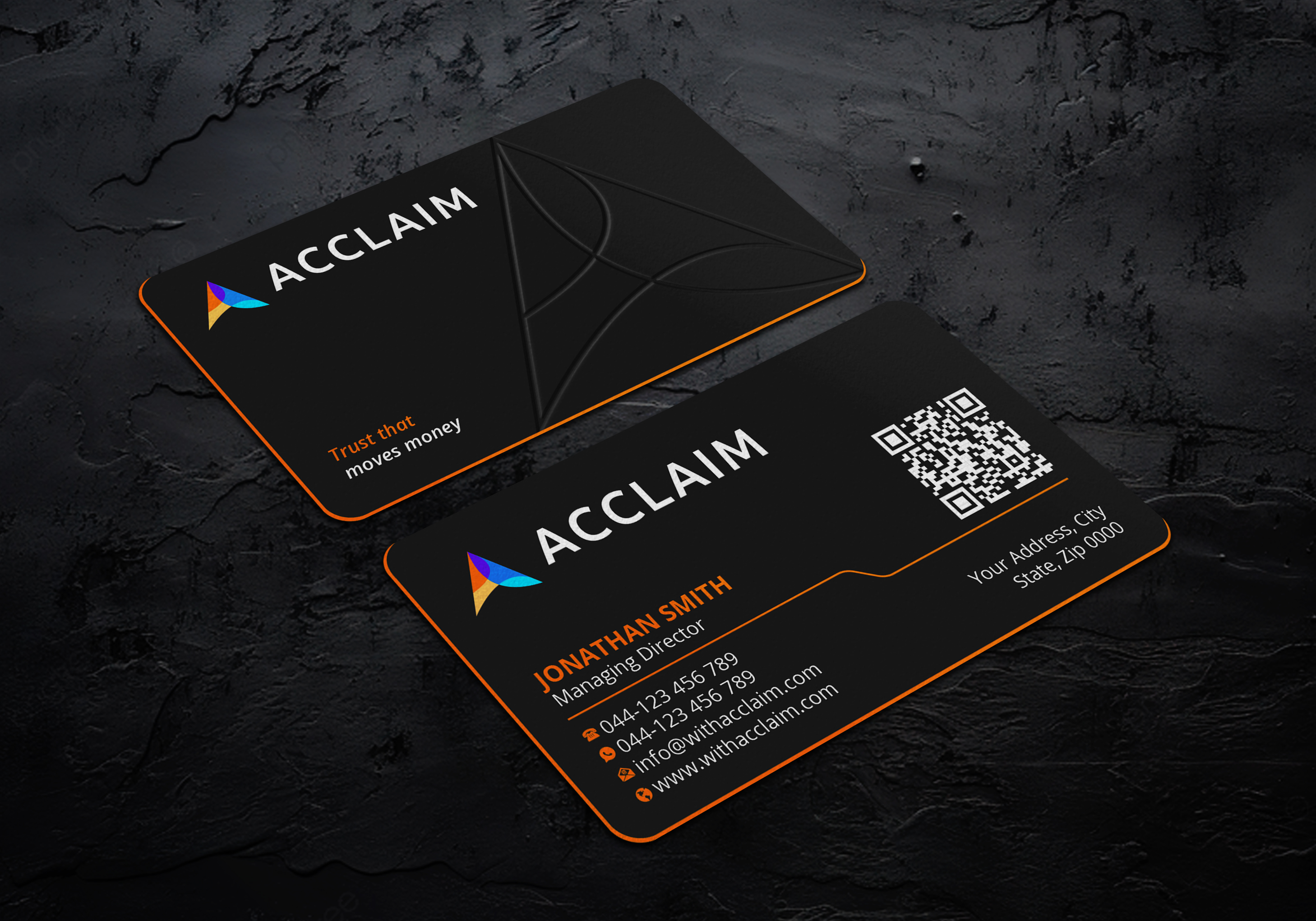 Design de Carte de Visite par Imagine design000 pour Acclaim | Design #36726839