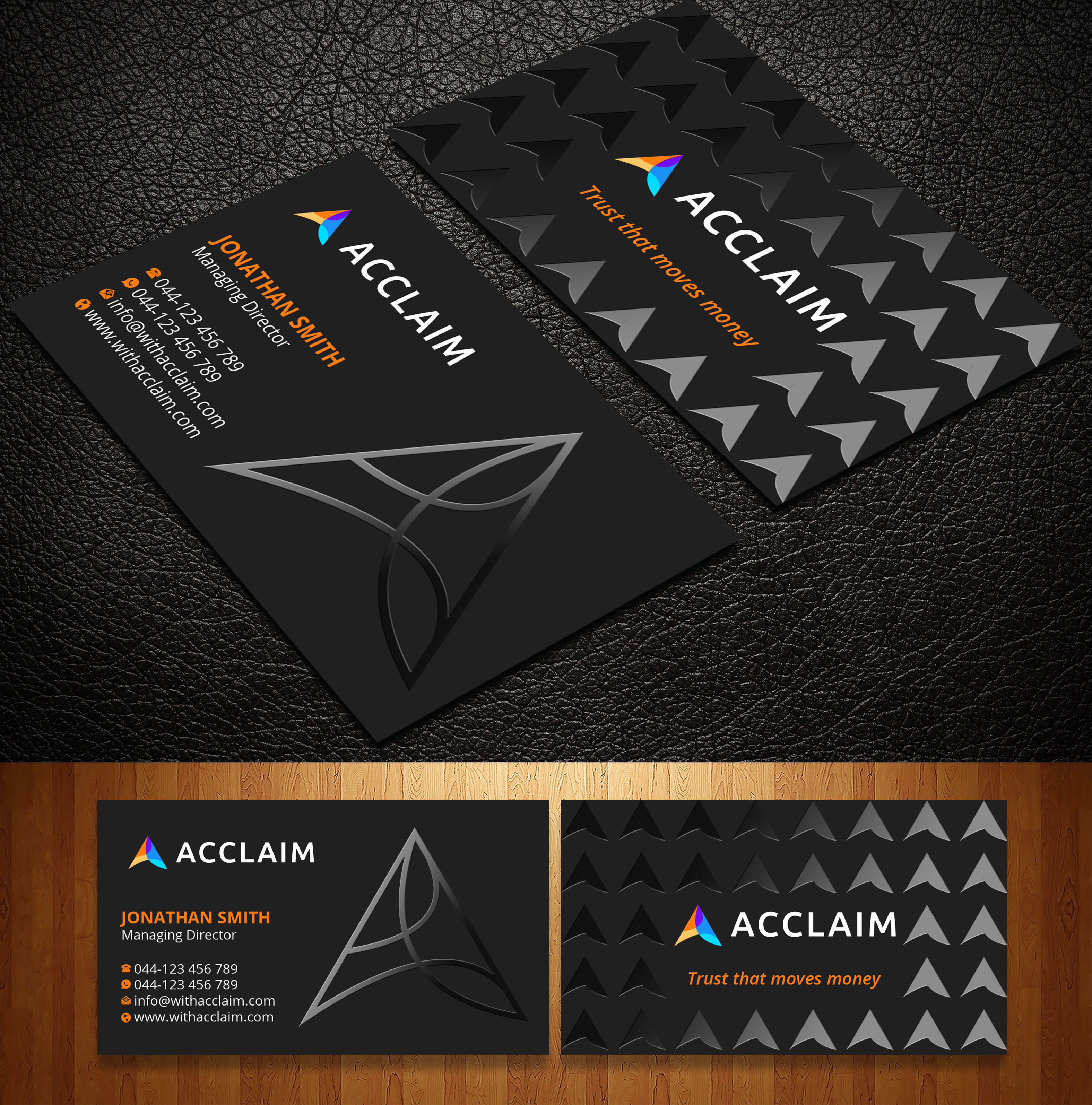 Design de Carte de Visite par Imagine design000 pour Acclaim | Design #36726896