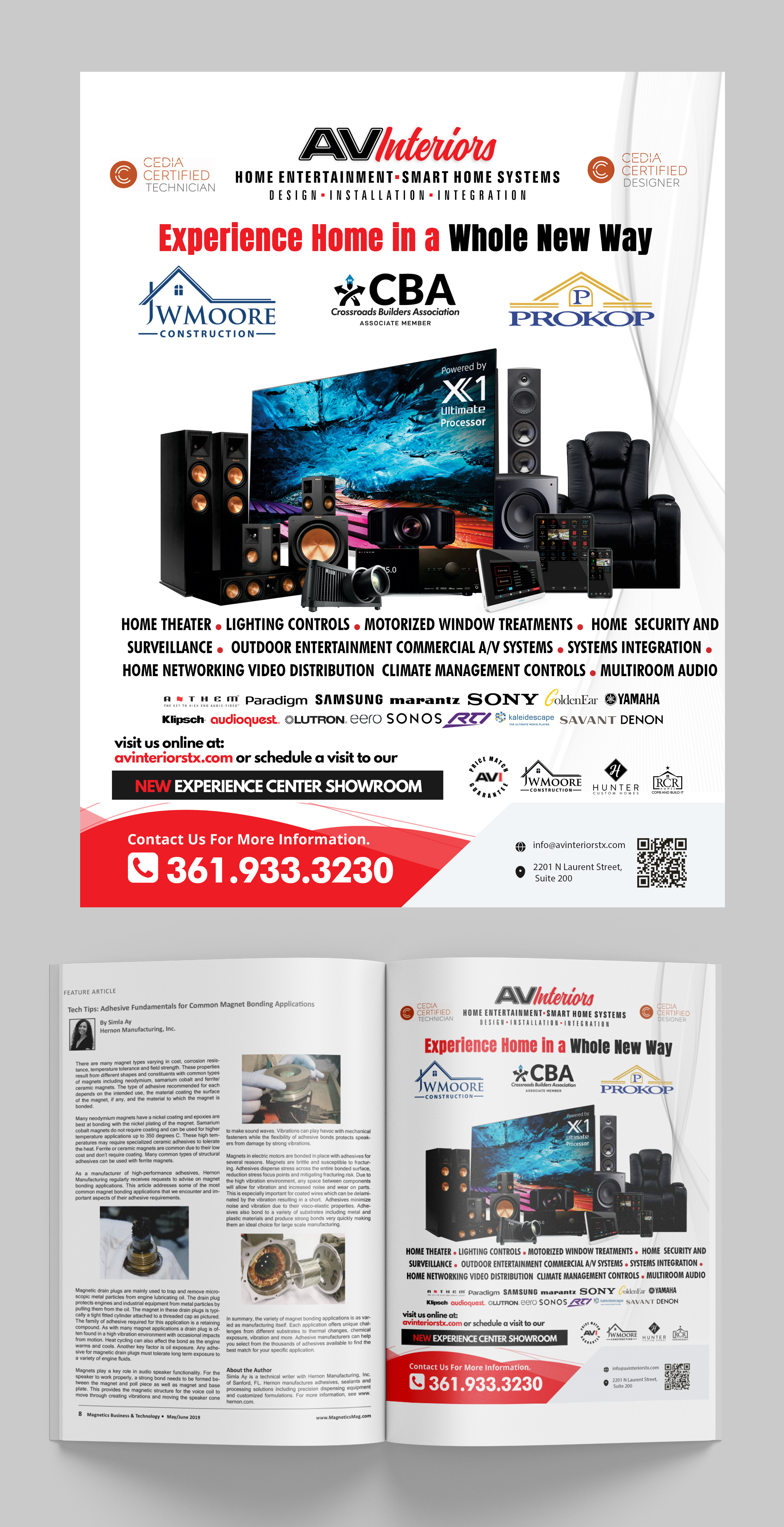 Magazine Design by Osama Soliman for AV Interiors LLC | Design #36738122