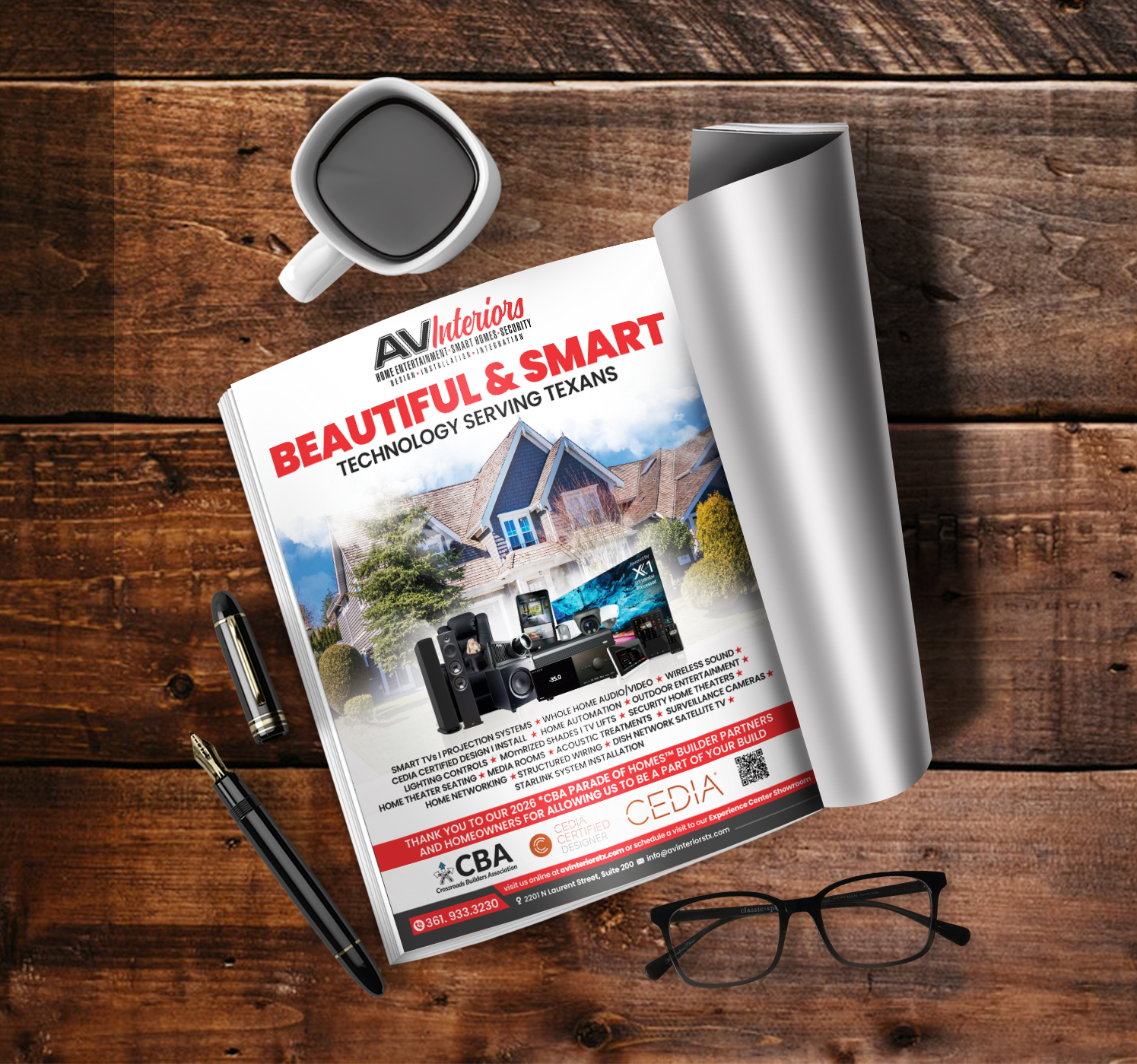 Magazine Design by Sun Creative for AV Interiors LLC | Design #36728871