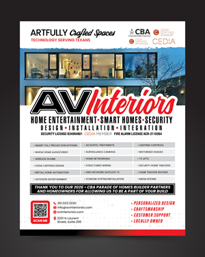 Magazine Design by JK18 for AV Interiors LLC | Design: #36735588