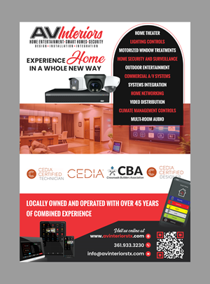 Magazine Design by Creations Box 2015 for AV Interiors LLC | Design #36751592